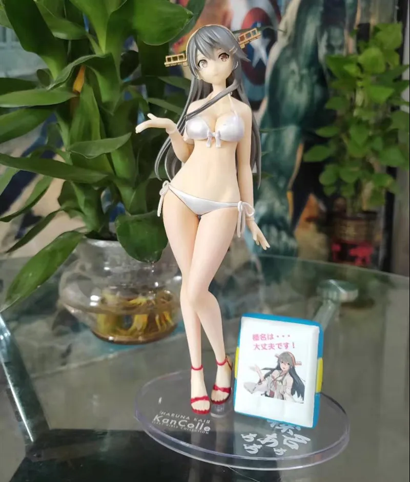 Японская Оригинальная фигурка аниме kantai collection Haruna рождественские костюмы героя