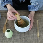 3 в 1 для изготовления матчей набор инструментов бамбуковый венчик для чая совок Керамика венчик для чая держатель веничек для чая маття японский утварь чайного инструмента чаши набор