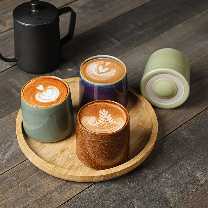 

Ceramics Cup Porcelain Coffee Cups Tea Cup 360° rotating cup Beer Whiskey Drinkware Mug Beautiful Mugs Teaware Coffeeware 135ml