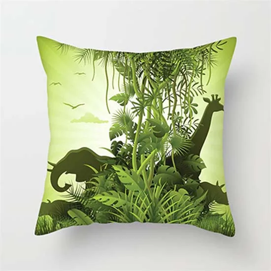 Чехлы для подушек с тропическим растением Fuwatacchi декоративные подушки стульев |