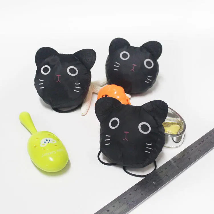 Сумка с мультяшным котенком персонализированная тоут складная сумка для