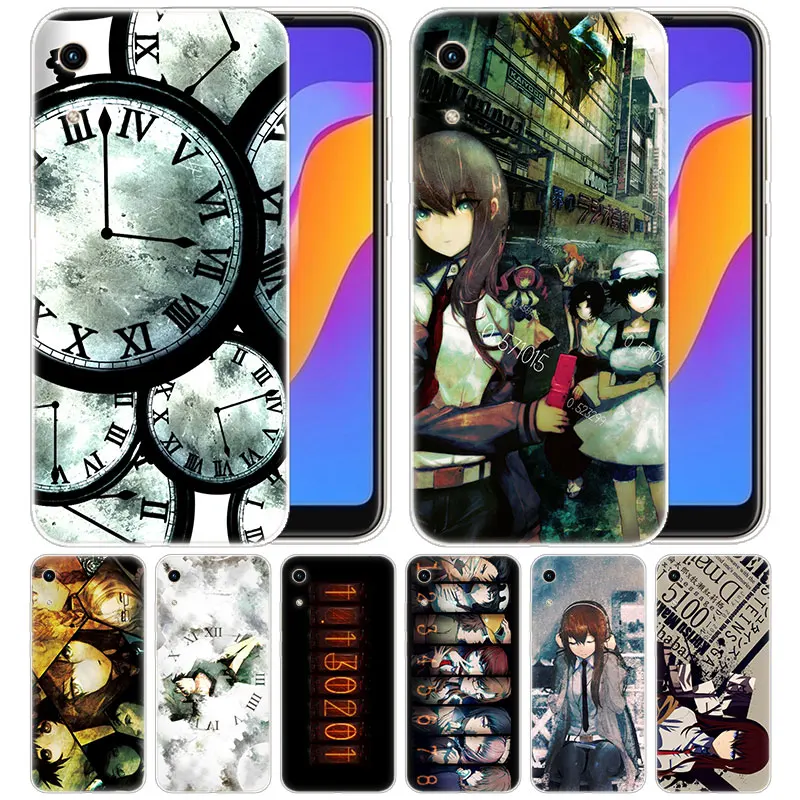 Роскошный мягкий силиконовый чехол аниме Steins Gate для Huawei Honor 9X 8A 7A 20 Pro 7X 8X 7S 8S 8 9 10 Lite