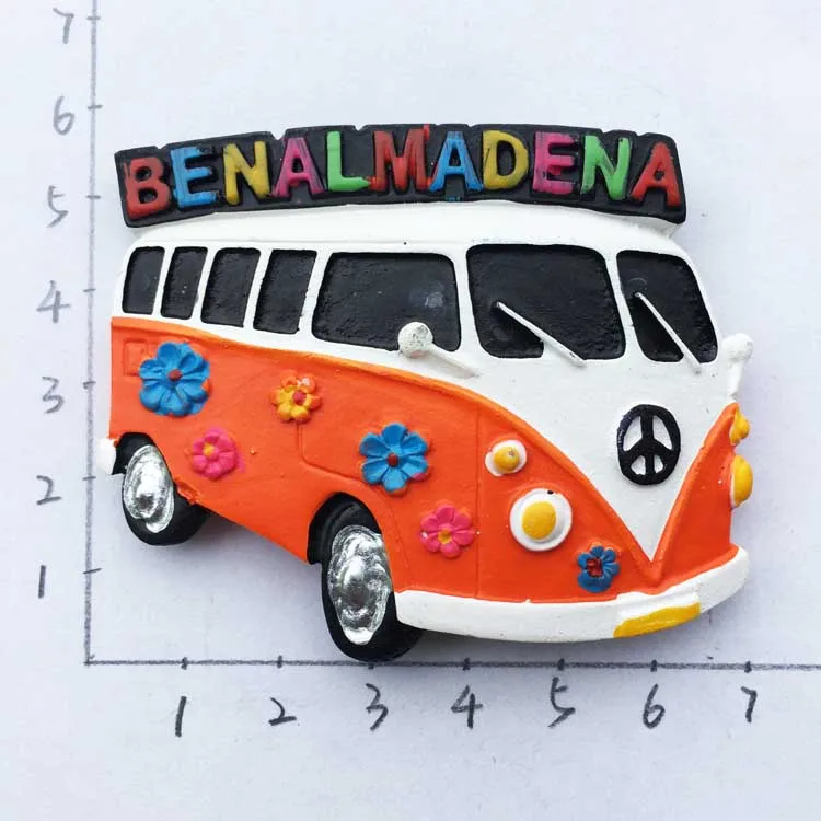 Мировой туристический магнит на холодильник сувенир Доминиканская Республика