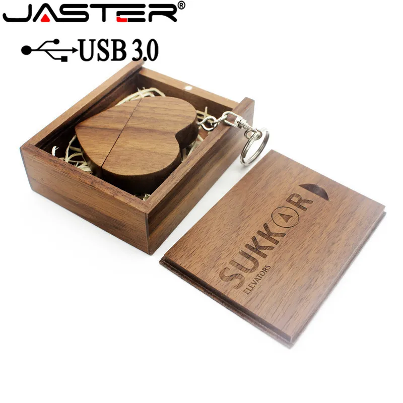 Корабль USB 3 0 с коробкой деревянный любящее сердце модель карту флэш памяти