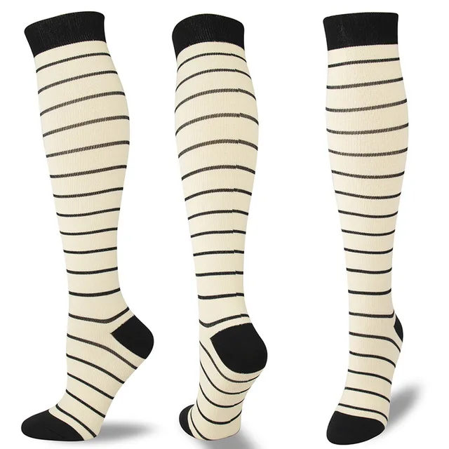 

Antifigue Unisex Outdoor Cycling Long Pressure Stockings High Running Fit For Men Women Socks Sports Compression Animal Socks