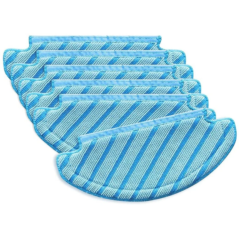

6Pcs Microfiber Mop Pads For ECOVACS DEEBOT OZMO T8 T8+ T8 AIVI