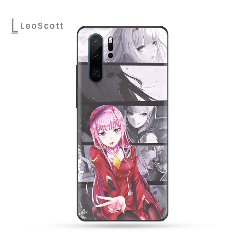 

Zero Two Darling in the FranXX Anime Phone Case For Huawei P9 P10 P20 P30 Pro Lite smart Mate 10 Lite 20 Y5 Y6 Y7 2018 2019