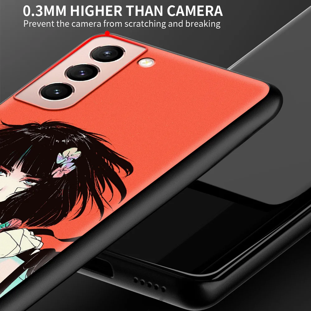 

Silicone Phone Case For Samsung Galaxy S20 FE S21 Ultra 5G S8 S9 S10 Plus Vinne Art Girl Bumper Shell Cover Coque Fundas
