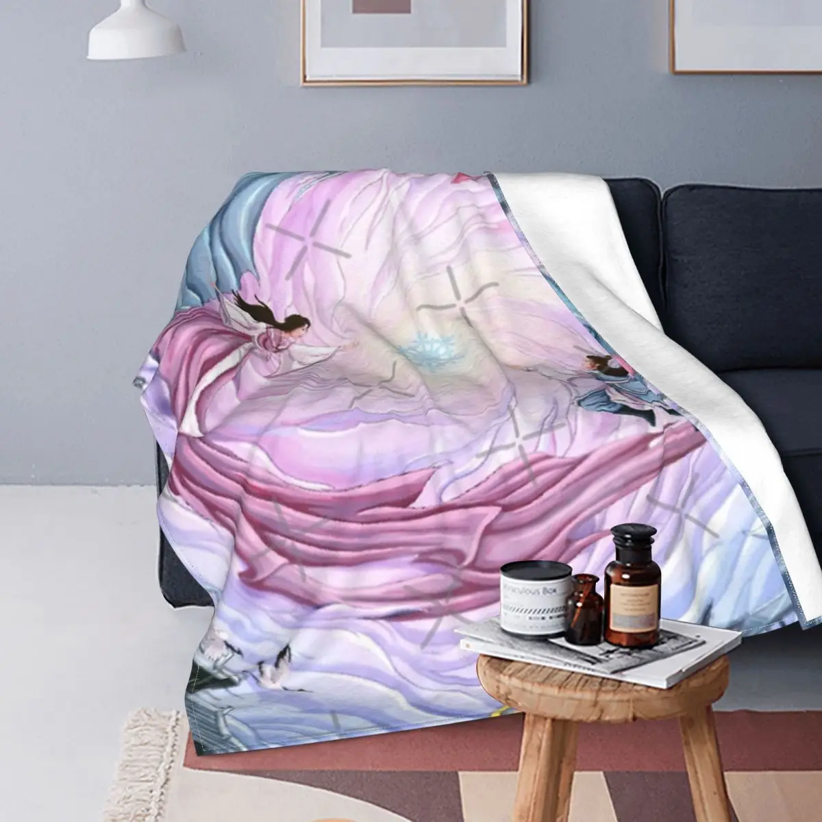 

Одеяло Dance Of The Sky Empire V2, покрывало для кровати в клетку, клетчатое покрывало для кровати, одеяло с капюшоном, одеяло для кровати