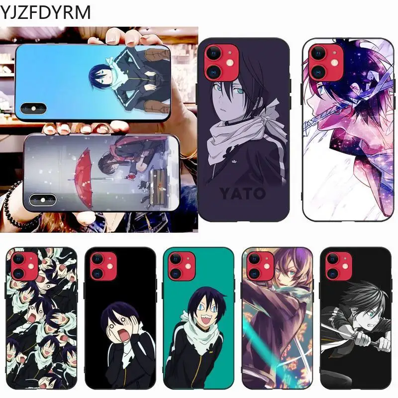 

Noragami yato Aragoto Anime Phone Case for iphone 12 pro max 11 pro XS MAX 8 7 6 6S Plus X 5S SE 2020 XR case