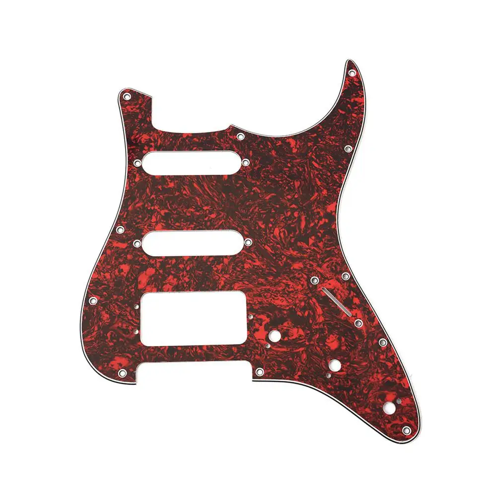 Электрогитара SSH с 3 отверстиями накладки Черепаховые ракушки дизайн для