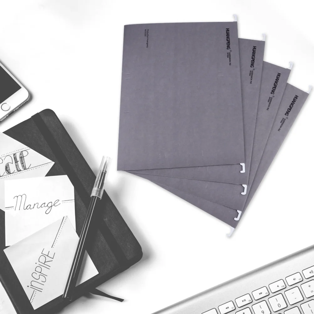 

10pcs A4 Suspension Folder Convenient Documents Holder Document Organizer