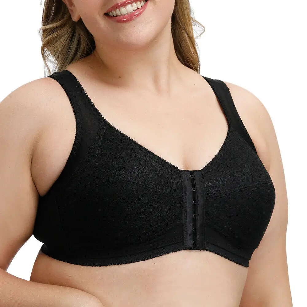 Бюстгальтер YBCG Racerback с застежкой спереди нижнее белье без косточек кружевной