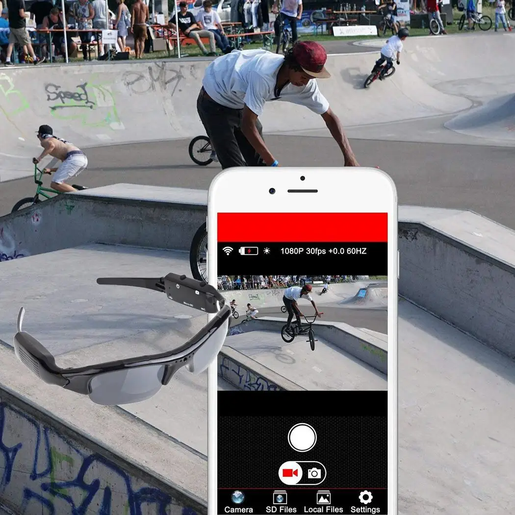 1280x960 разрешение камеры солнцезащитные очки альпинистские внутренний 200mAh