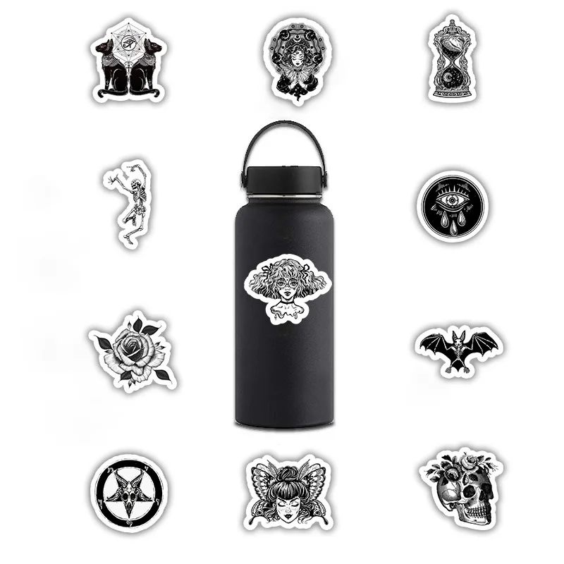 Наклейки для ноутбука ужасы аниме наклейки на телефон багаж скейтборд наклейка