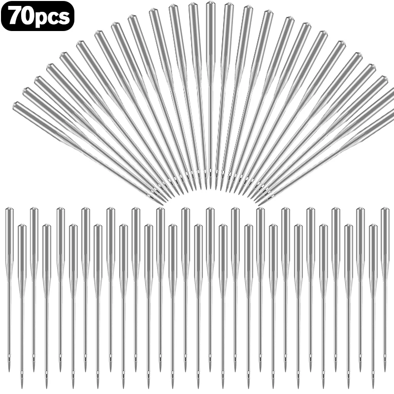

LMDZ 70 Count Sewing Machine Needles - 7 Sizes Sewing Machine Needles, Universal Point for Singer, Brother, Janome, Varmax