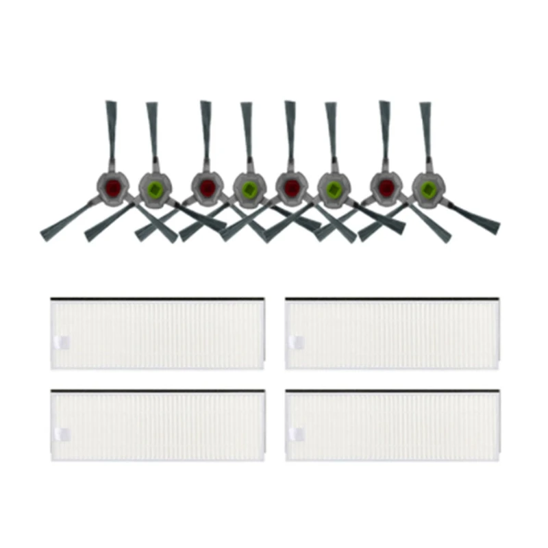 

Robot HEPA Filter Side Brush Kits Replacement Parts For Ecovacs Deebot OZMO U2/ DGN22 Vacuum Cleaner Parts Accessories