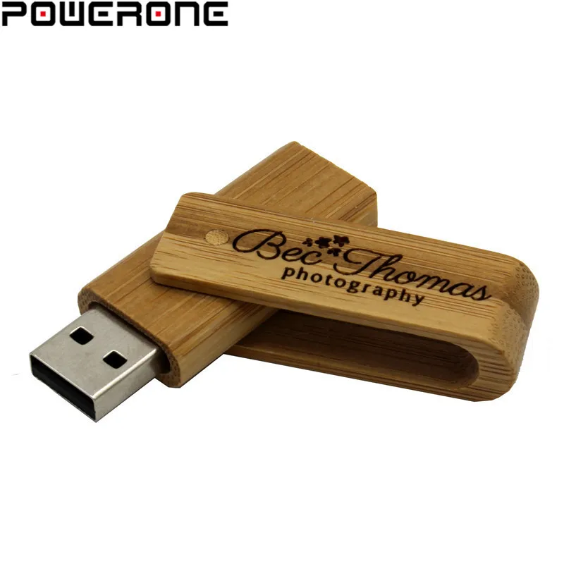 USB флеш накопитель POWERONE деревянный 4/8/16/32/64 ГБ|USB флэш-накопители| |