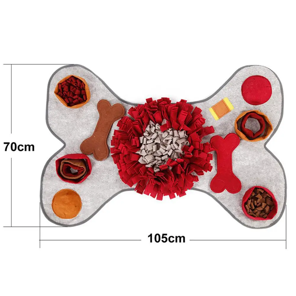 

Pet Snuffling Mat Dog Nose Work Mat Training Snuffle Blanket Slow Feed Puzzle Toy