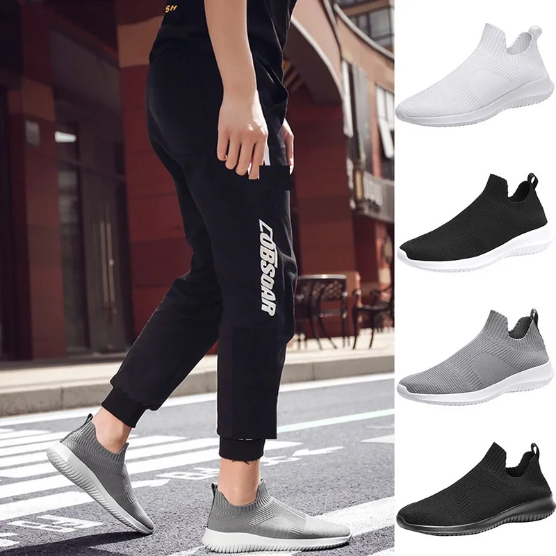 Мужские легкие кроссовки Новинка сезон весна лето Модные Повседневные без