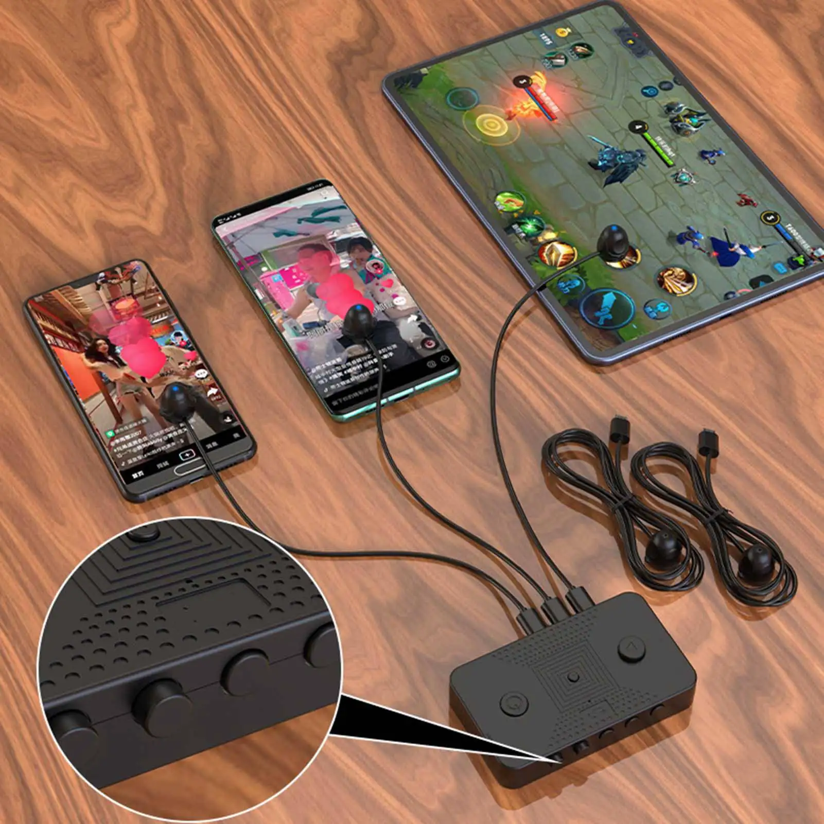 Pantalla de tel&eacute;fono m&oacute;vil con clic autom&aacute;tico, pantalla t&aacute;ctil inteligente f&iacute;sica-1