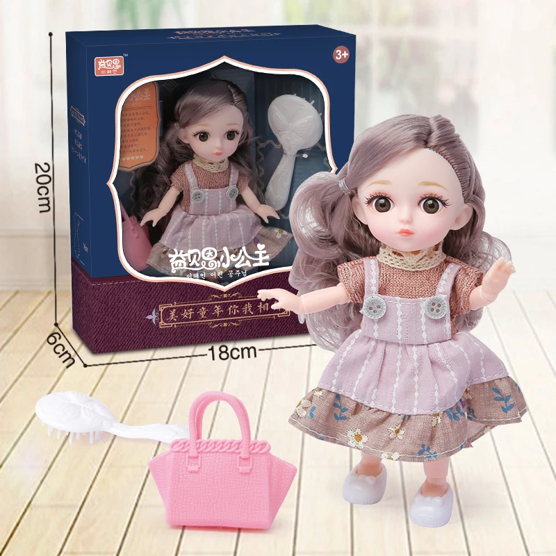 

Новинка; Каблук 16 см Bjd 1/12 дом куклы 12 мяч шарнирная тела с одеждой обувь Пластиковые Сумки из натуральной кожи детские игрушки для девочек, о...