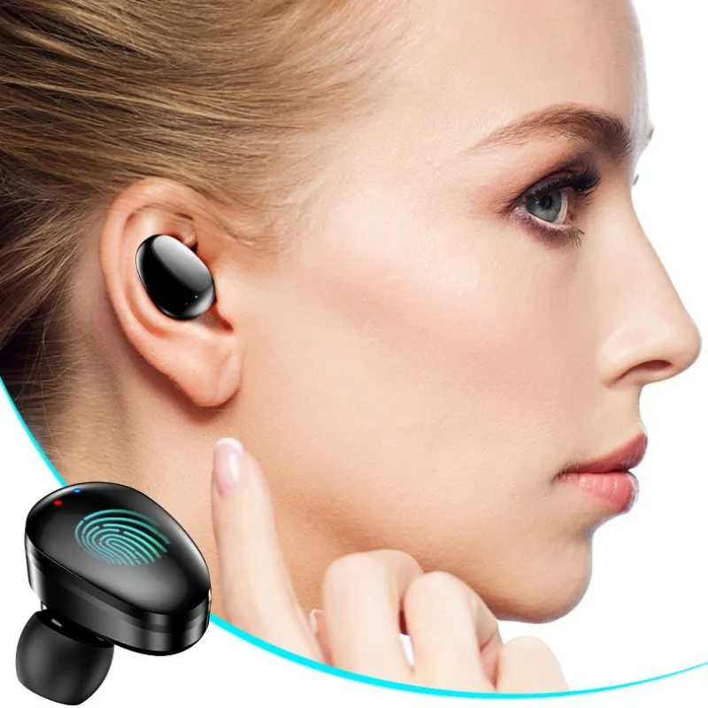 TWS Bluetooth наушники со светодиодный дисплеем настоящие беспроводные наушники мини водонепроницаемые наушники с аккумулятором 3600 мАч