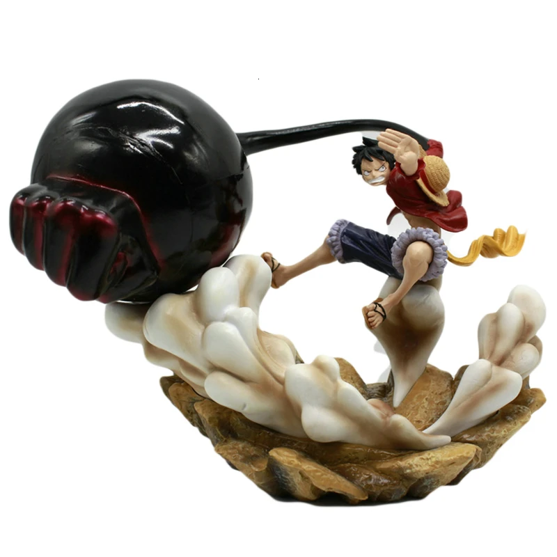 Экшн фигурка из одной части 20th GK Monkey D Luffy Battle Ver The Over Dome модель 17 см коллекционная