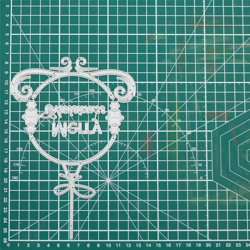 InLoveArts Счастливого Рождества штампы колокольчик металлические трафарет для фона