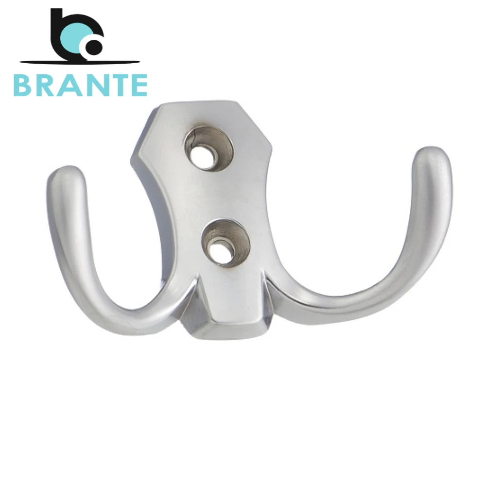 Комплект 2 крючков Brante BR 0020 SC матовый хром|Крючки| |