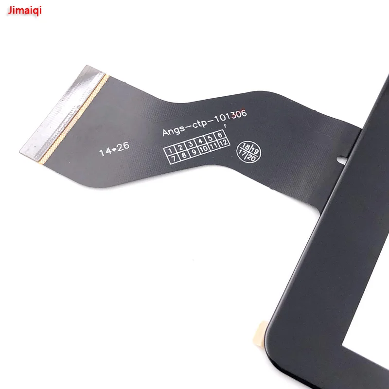 Для 10,1 дюймов ANGS-CTP-101306 2.5D Tablet PC передний наружный сенсорный экран панель дигитайзер Сенсорное Стекло Замена мультитач