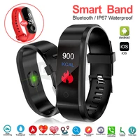 heart rate monitoring step count smart bracelet sport smart watch blood pressure fitness tracker smart wristband