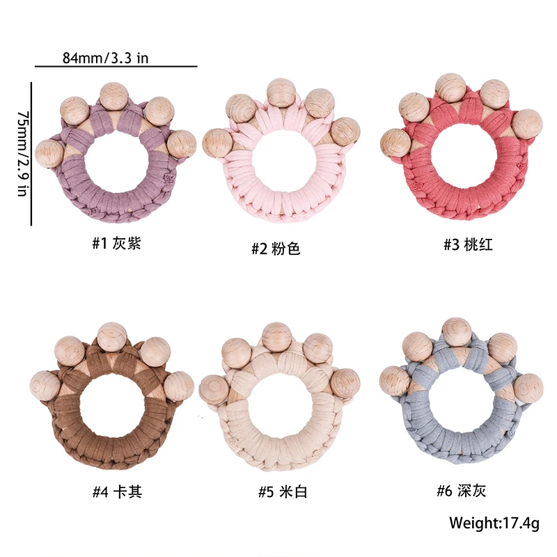 Детский деревянный Прорезыватель для зубов 1 шт. игрушка-прорезыватель