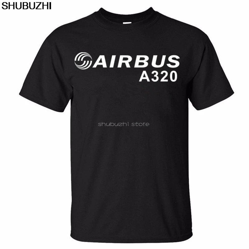 Airbus A320, новинка, Мужская хлопковая футболка с принтом, летняя новинка,, Мужская футболка, Прямая поставка, европейский размер, большой размер, sbz5096