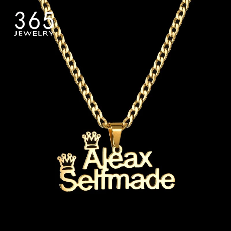 

Two Names NK Chain Customized Name Necklace Custom Namplate Necklace Stainless Steel Personalized Jewelry Girl Gift For Party