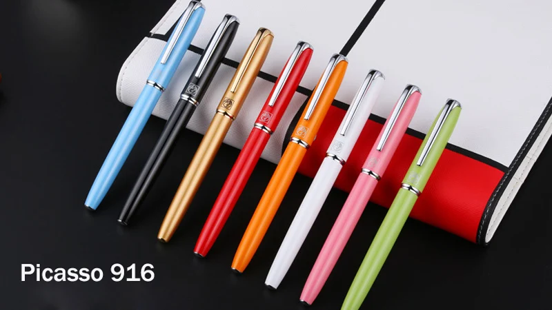 ПИКАССО 916 Ручка роллер Малага лакированная черная Бесплатная доставка