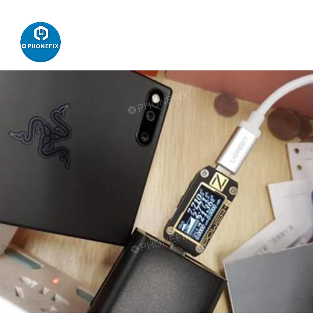 KM001 POWER-Z Fast USB Type-C QC PD Tester with LCD Display QC3.0 2.0 Test Sniffing Detector Voltage Current Capacity Reader |