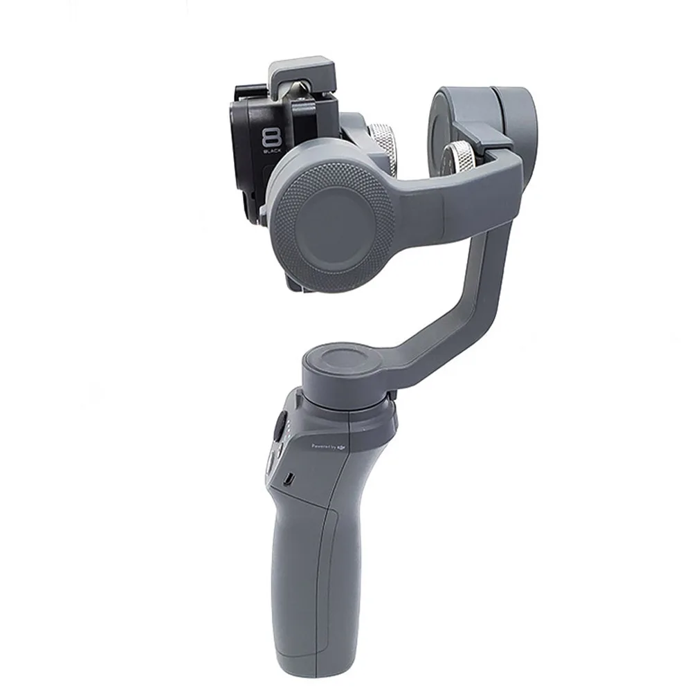 Ручной шарнирный адаптер переключатель Монтажная пластина для GoPro Hero 8 черная камера для DJI Osmo Feiyu Zhiyun Smooth Q Gimbal