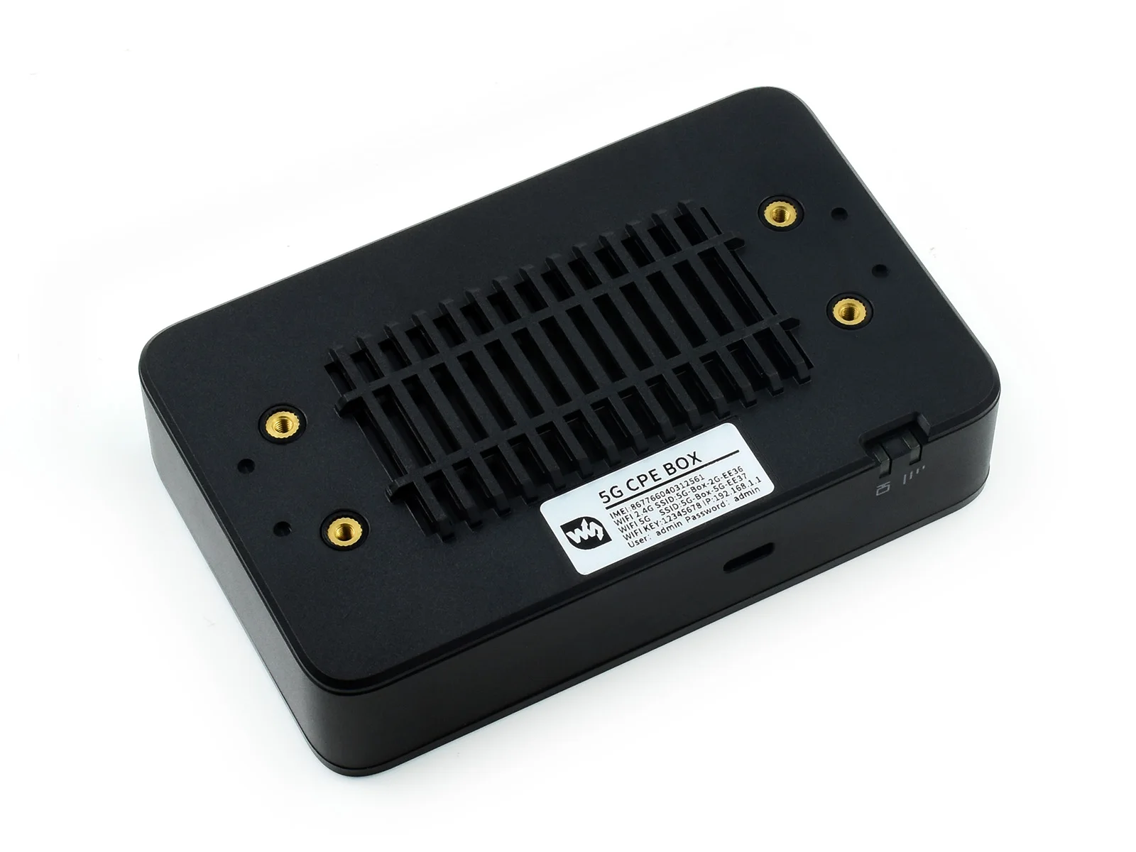 Verkauf 5G CPE BOX,WiFi6 Industrielle 5G,CPE Wireless Router, Gigabit Ethernet / WiFi / USB 3,1 Typ-C, Snapdragon X55 Onboard