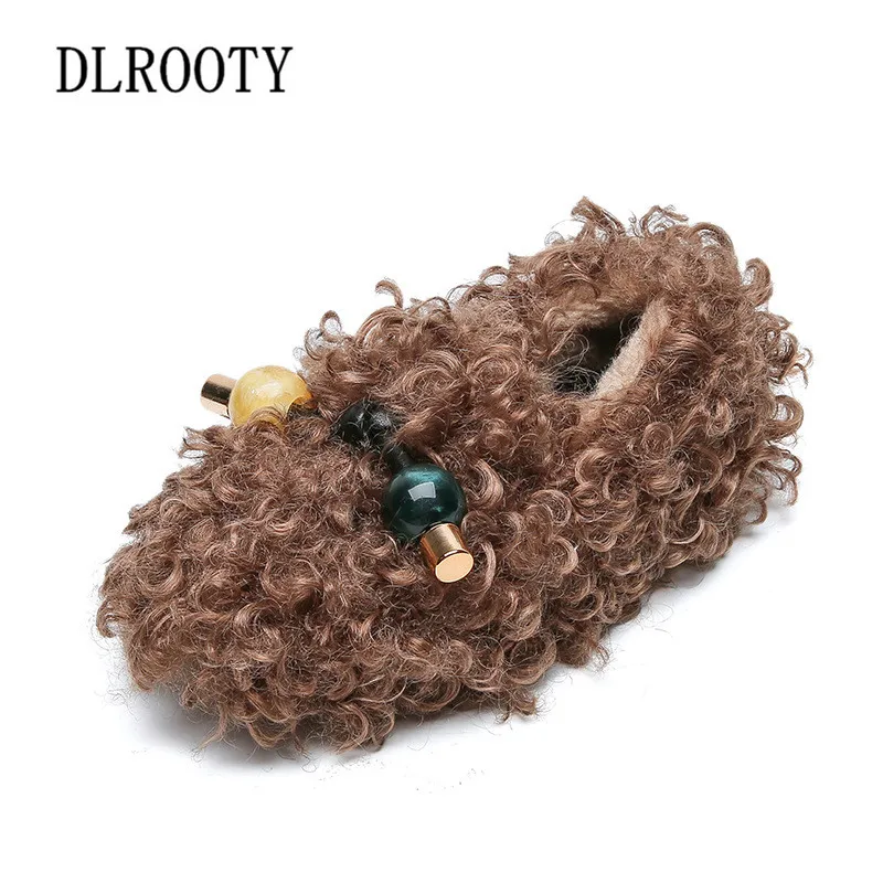 Winter Children Casual Shoes Kid Snow Boots Warm Girls Boys Fashion Slip On Loafers Sneakers Flat Short Plush Outdoor Platform