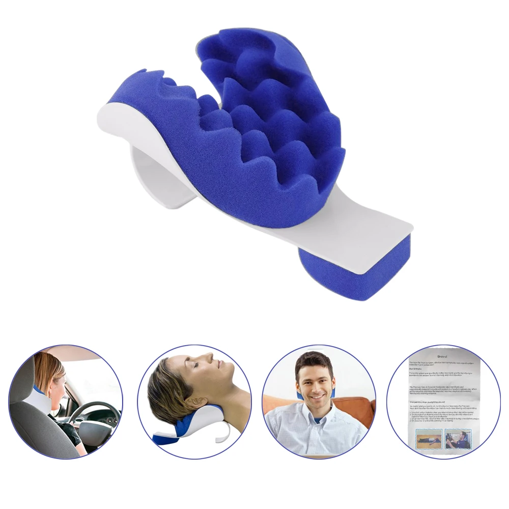 Подушка для релаксации шеи и плеч ортопедического облегчения поддержки верхней