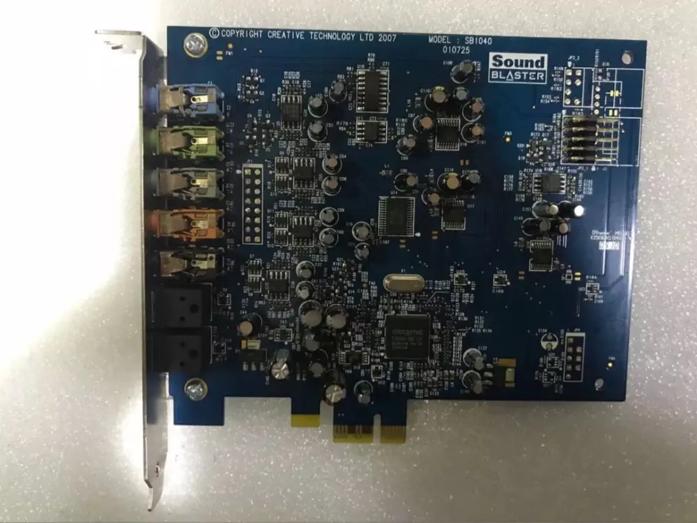 Оригинальная разборка для креативного звукового бластера SB1040 X Fi Xtreme Audio PCI E