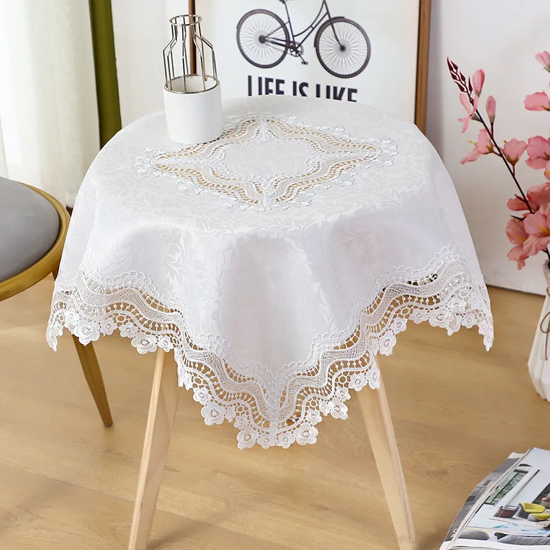 Модная дизайнерская роскошная кружевная скатерть в скандинавском стиле