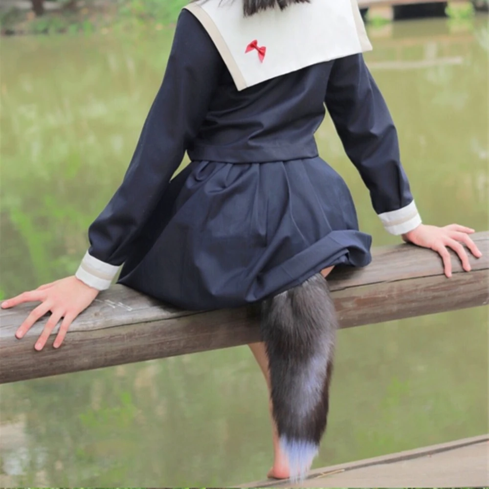 Новинка 2020 лиса волк волки хвост ручной работы косплей сделай сам на Хэллоуин