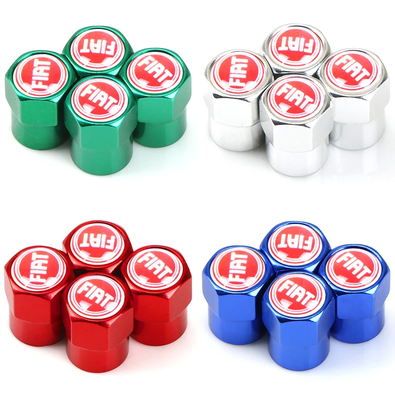 4 шт. Алюминий колесные диски из сплава крышки стержня вентиля шины для легковых