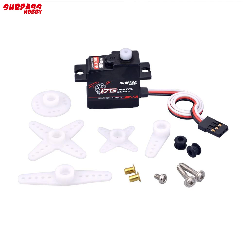 SURPASSHOBBY KK Waterproof Combo 2430 6300KV Brushless Motor w/25A ESC + S0017P 17G Servo for 1:16 1:18 GTR RC Drift Racing Car | Игрушки и