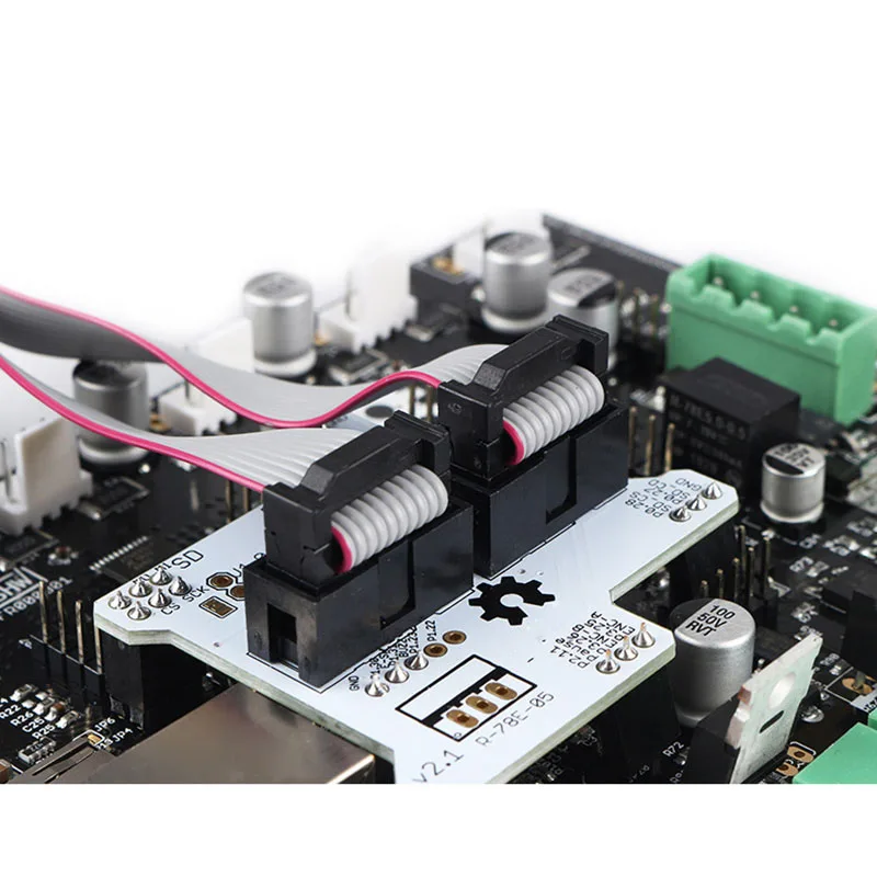 Новый гравировальный станок Smoothieboard 5X V1.1 GLCD адаптер Дисплей информационное табло