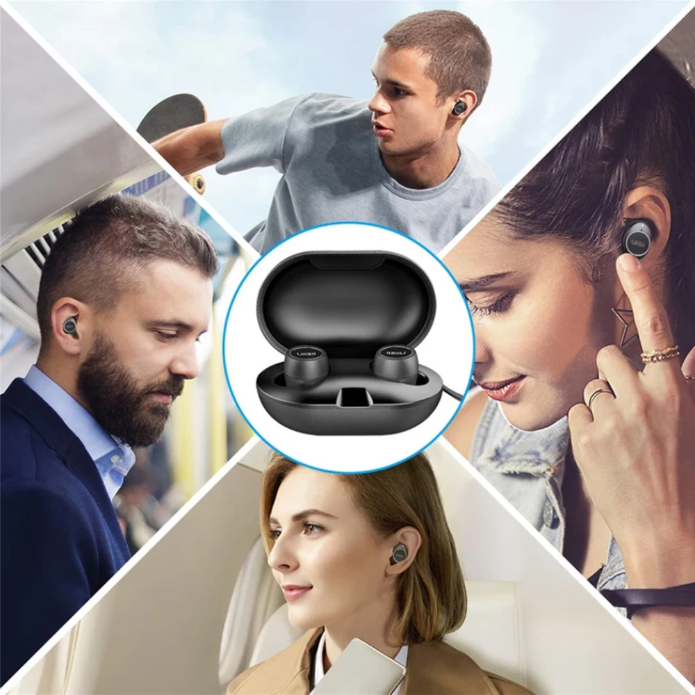 UiiSii TWS60 V5.0 bluetooth наушники сенсорные умные Мини Музыкальные Игровые наушники с микрофоном Беспроводные водонепроницаемые спортивные наушники