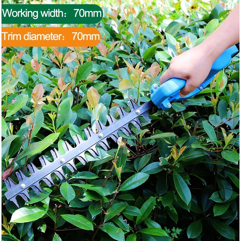 FUJIWARA 24V электрические триммеры для живой изгороди литиевые секаторы 2 типа лезвий