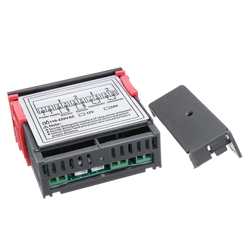 110-220V Digital Temperature Controller STC-3008 Switch Thermostat NTC Sensor Heat Cool | Инструменты